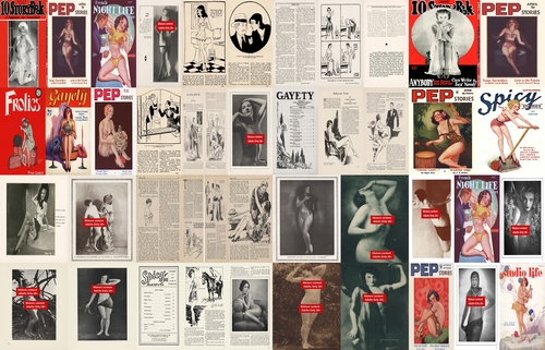Product picture 1930s Vintage adult Mens Magazines Frolics, Pep, 13 issues