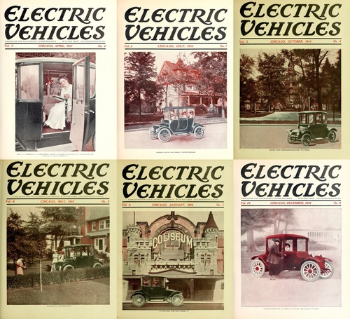 Product picture 1913-1917 Electric vehicle magazines, 43 Digital Issues 